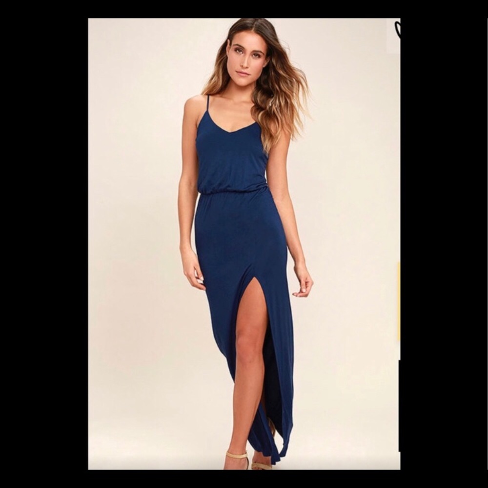 Blue Maxi Dress